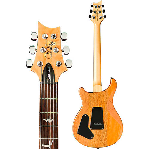 PRS SE Custom 22 Semi-Hollow Electric Guitar Santana Yellow - musicians--Friend