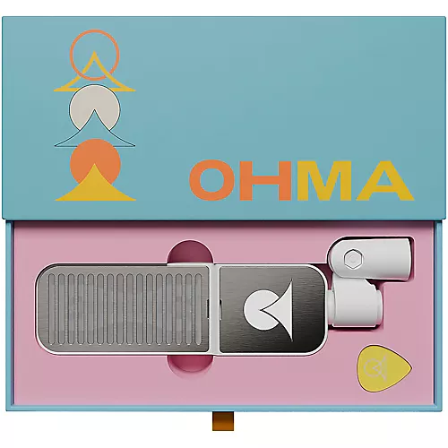 Ohma World Stripes Ribbon Microphone Black & Black - musicians--Friend