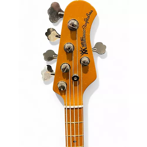 Used Ernie Ball Music Man StingRay 5 Special H CREAM Electric Bass Guitar CREAM - musicians--Friend