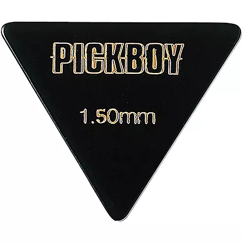 Pick Boy Triangle Black Cellulose Bass Picks 1.50 mm 10 Pack - musicians--Friend