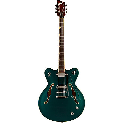 Duesenberg Gran Majesto Double Cutaway Semi-Hollow Electric Guitar Catalina Green - musicians--Friend