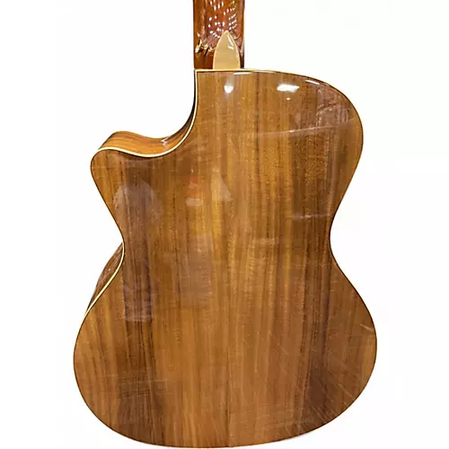 Used Luna VISTA EAGLE 12STR Natural 12 String Acoustic Electric Guitar Natural - musicians--Friend