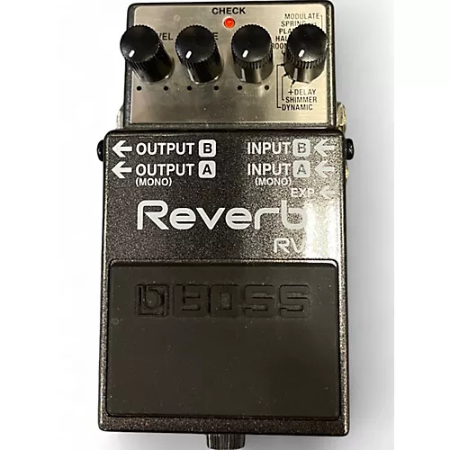 Used BOSS RV6 Digital Reverb Effect Pedal - musicians--Friend