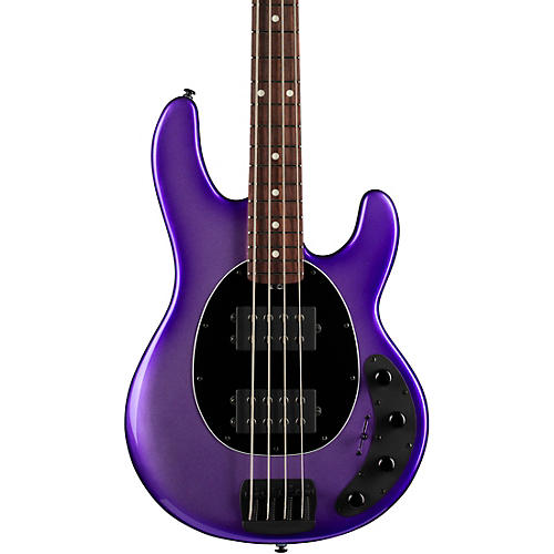 Ernie Ball Music Man StingRay Special HH Electric Bass Guitar Black and Chrome - musicians--Friend
