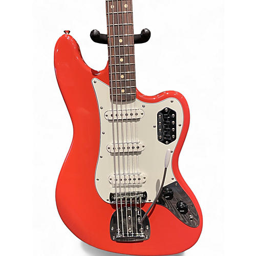 Used 2023 Fender Vintera II '60s Bass IV Fiesta Red Electric Bass Guitar Fiesta Red - musicians--Friend