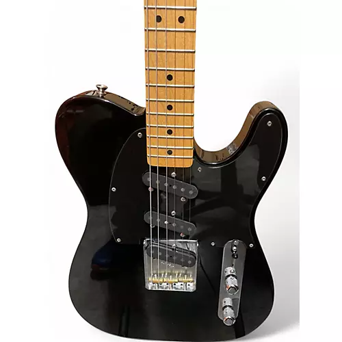 Used Fender Classic Player Triple Telecaster Black Solid Body Electric Guitar Black - musicians--Friend