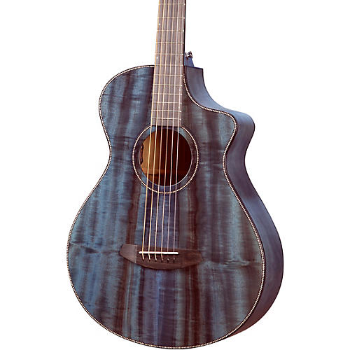 Breedlove Oregon Concertina Myrtlewood Cutaway Acoustic-Electric Guitar Natural - musicians--Friend