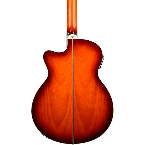 Washburn EA15 Festival Series Acoustic-Electric Guitar Iced Tea Burst - musicians--Friend