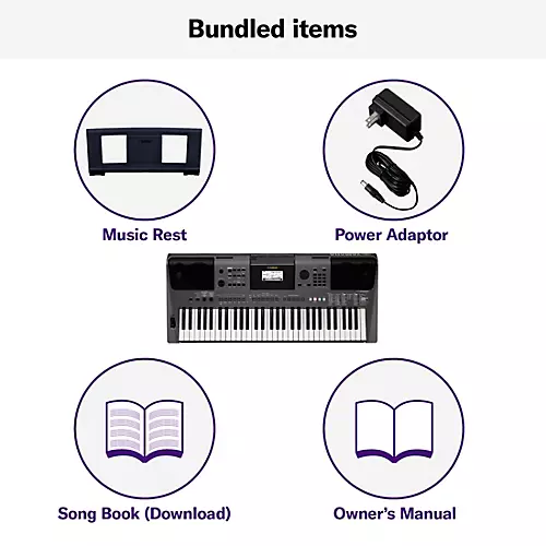 Yamaha PSR-I500 61-Key Portable Keyboard - musicians--Friend