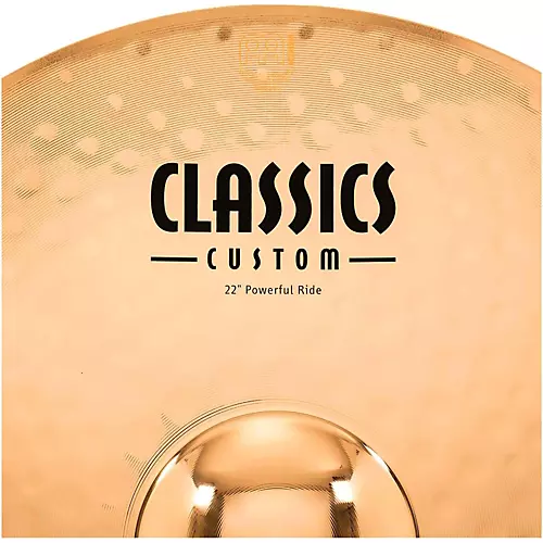 MEINL Classics Custom Powerful Ride - Brilliant 20 in. - musicians--Friend