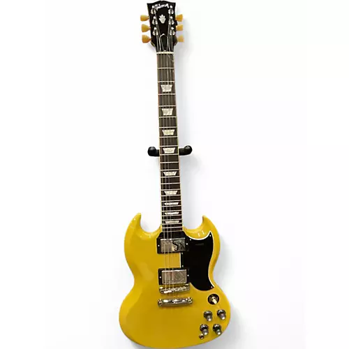 Used 2024 Gibson 1961 Reissue SG TV Yellow Solid Body Electric Guitar TV Yellow - musicians--Friend