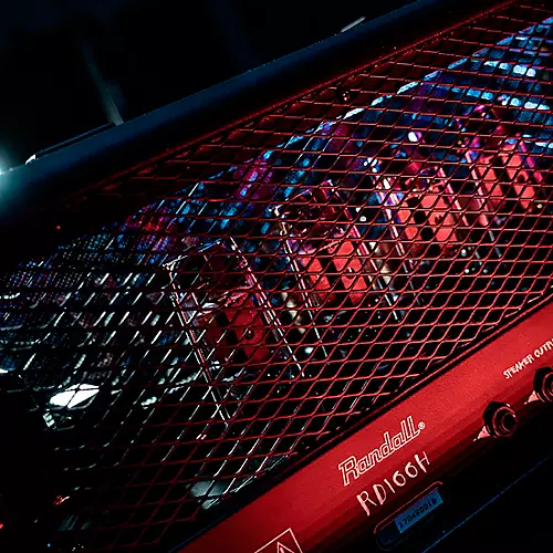 Open-Box Randall RD100H Diavlo 100W Tube Guitar Head Condition 1 - Mint Black - musicians--Friend