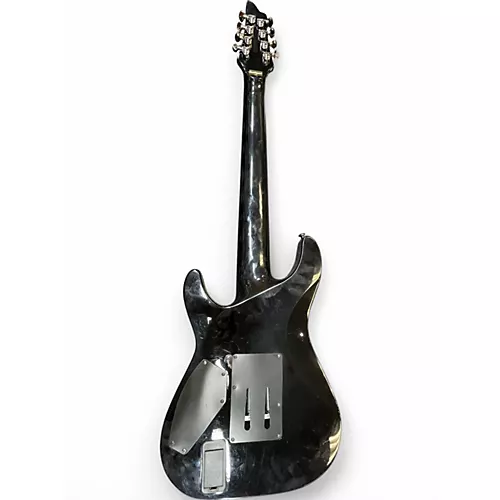 Used Schecter Guitar Research Hellraiser C8 8 Floyd Rose BLACK Solid Body Electric Guitar BLACK - musicians--Friend