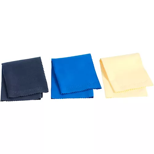 Music Nomad Super Soft Microfiber Suede Polishing Cloth 3-Pack - musicians--Friend
