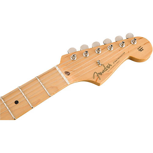 Fender EOB Stratocaster Electric Guitar Olympic White - musicians--Friend