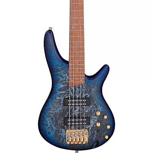 Ibanez SR305EDX 5-String Electric Bass Guitar Wine Red Frozen Matte - musicians--Friend