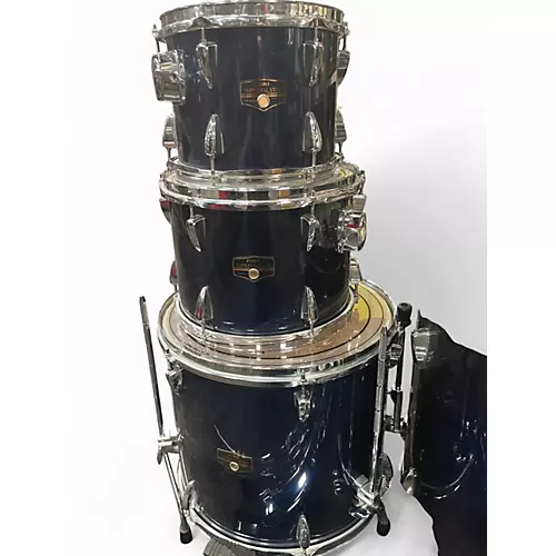 Used TAMA 5 Piece Imperialstar DARK BLUE Drum Kit DARK BLUE - musicians--Friend