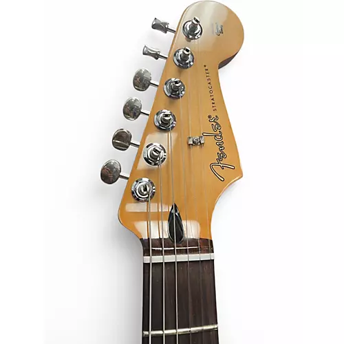 Used Fender Player Stratocaster GREEN BRITISH Solid Body Electric Guitar GREEN BRITISH - musicians--Friend