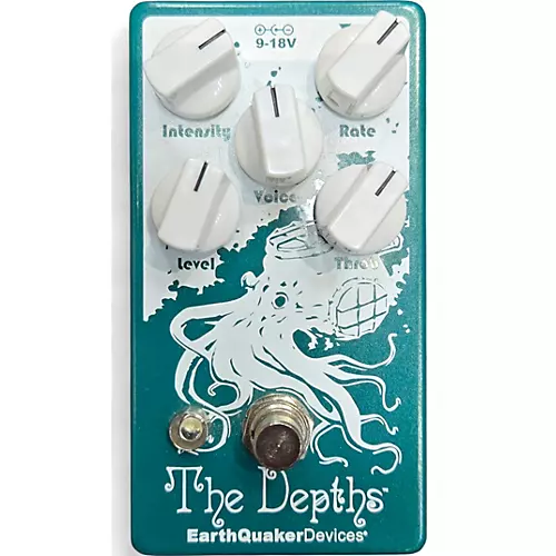 Used EarthQuaker Devices The Depths Optical Vibe Machine Effect Pedal - musicians--Friend