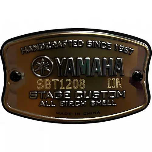 Used Yamaha 3 Piece Stage Custom Arctic White Drum Kit Arctic White - musicians--Friend