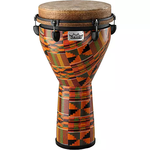Remo Mondo Designer Series Key-Tuned Djembe Multi-Mask 28 x 18 in. - musicians--Friend