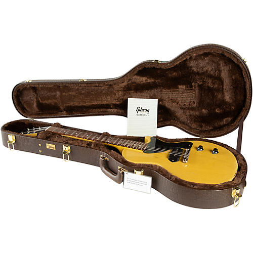 Gibson Custom Murphy Lab 1957 Les Paul Junior Single-Cut Reissue Heavy Aged Electric Guitar TV Yellow - musicians--Friend