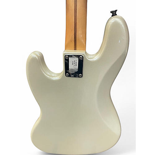 Used Fender Blacktop Jazz Bass WHITE CHROME PEARL Electric Bass Guitar WHITE CHROME PEARL - musicians--Friend