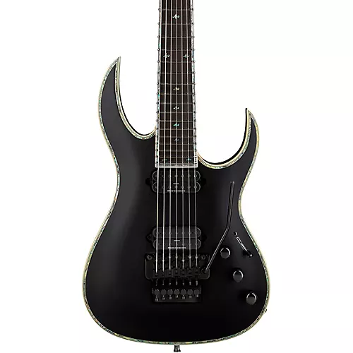 B.C. Rich Shredzilla 7 Prophecy Archtop with Floyd Rose 7-String Electric Guitar Spalted Maple - musicians--Friend