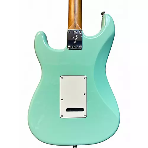 Used Fender PLAYER STRATOCASTER ROASTED MAPLE NECK Seafoam Green Solid Body Electric Guitar Seafoam Green - musicians--Friend