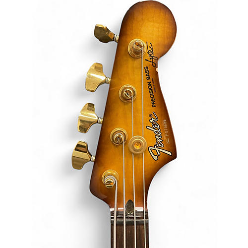 Used Fender Precision Bass Lyte MIJ Violin Burst Electric Bass Guitar Violin Burst - musicians--Friend