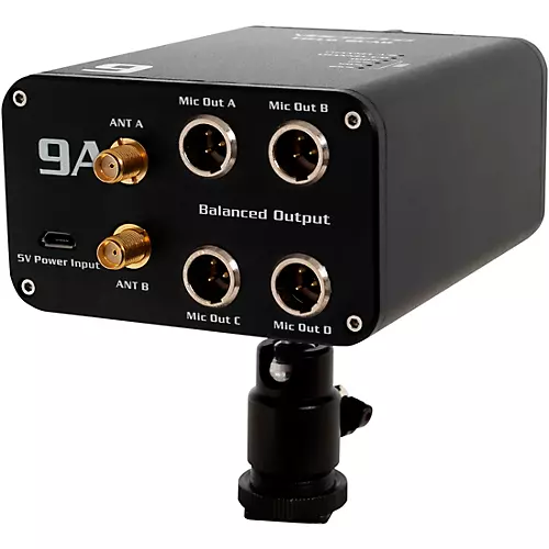 VocoPro FIELD-QUAD-B Portable 4 Lavalier Field/Camera-Mountable Wireless Microphone System, 902-927.2mHz Band 12 - musicians--Friend