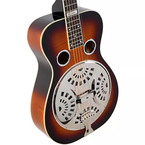 Recording King RR-75PL-SN Phil Leadbetter Signature Resonator Guitar Sunburst - musicians--Friend