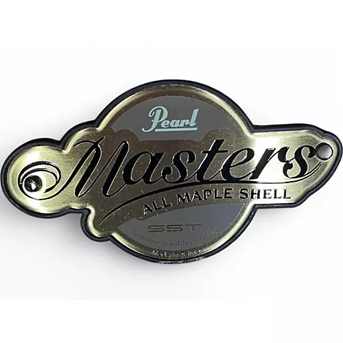 Used Pearl 7 Piece MASTERS ALL MAPLE GRANITE SPARKLE Drum Kit GRANITE SPARKLE - musicians--Friend