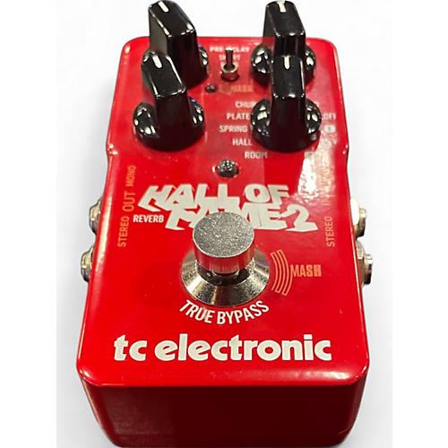 Used TC Electronic Hall Of Fame 2 Reverb Effect Pedal - musicians--Friend