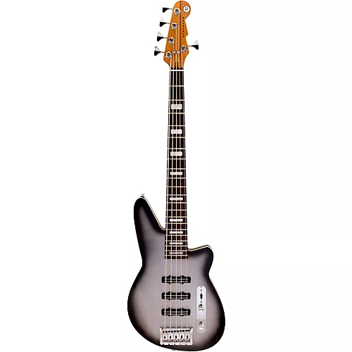 Reverend Triad 5-String Bass Silver Burst - musicians--Friend