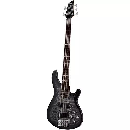 Schecter Guitar Research C-5 Plus Electric Bass See-Thru Cherry Burst - musicians--Friend