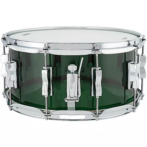 Ludwig Vistalite 50th Anniversary Snare Drum 14 x 6.5 in. Green - musicians--Friend