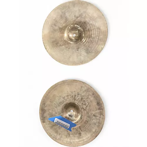 Used Zildjian 14in A Custom Hi Hat Pair Cymbal 33 - musicians--Friend