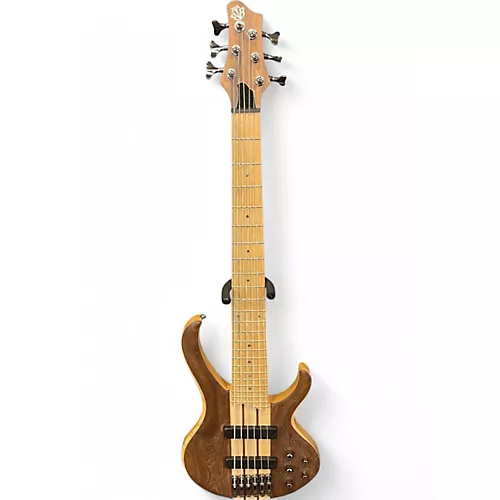 Used Ibanez BTB676m Maple/Walnut Electric Bass Guitar Maple/Walnut - musicians--Friend