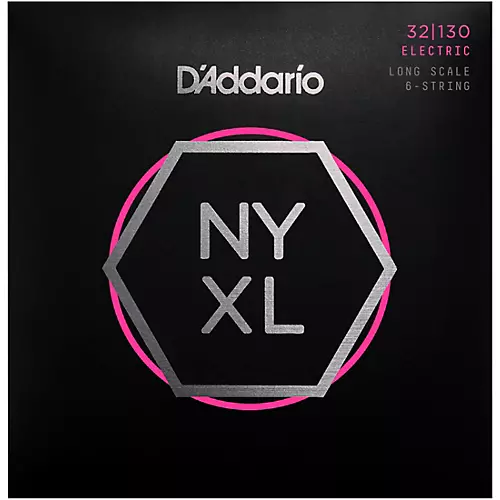 D'Addario NYXL32130 Gauge 6-String Long Scale Electric Bass Strings - musicians--Friend