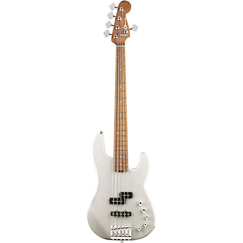 Charvel Pro-Mod San Dimas Bass PJ V 5-String Electric Bass Guitar Metallic Black - musicians--Friend