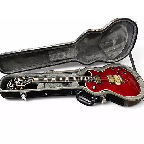 Used Epiphone alex lifeson signature axcess les paul custom  Solid Body Electric Guitar custom - musicians--Friend