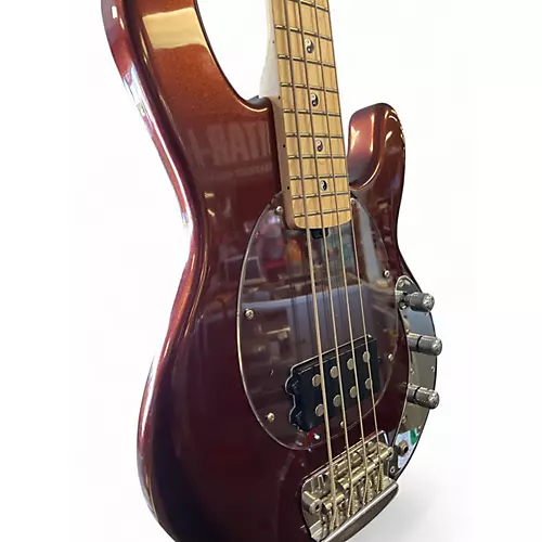 Used Sterling by Music Man Ray4 BRONZE Electric Bass Guitar BRONZE - musicians--Friend