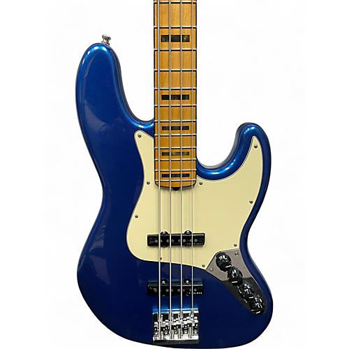 Used Fender American Ultra Jazz Bass Cobra Blue Electric Bass Guitar Cobra blue - musicians--Friend