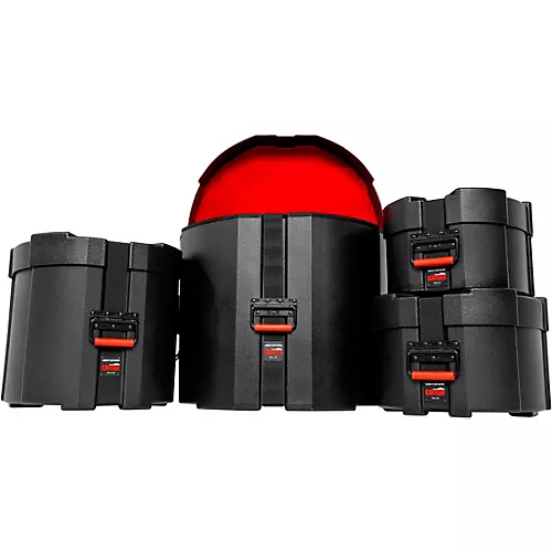 Gator Grooves Jazz Fusion Drum Case Pack Black - musicians--Friend