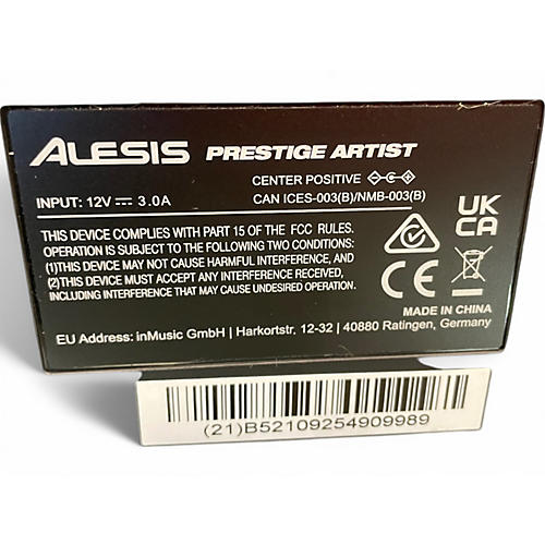 Used Alesis Prestige Artist Keyboard Workstation - musicians--Friend