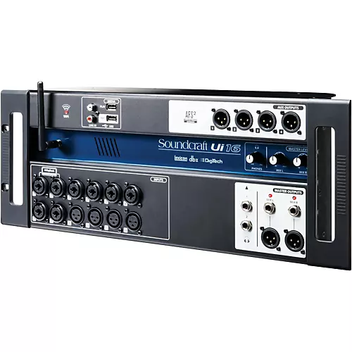 Soundcraft Ui16 Digital Mixer With Wi-Fi Router - musicians--Friend