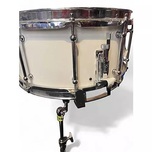 Used Pearl 14X6.5 Session Studio Classic Snare Classic White Drum Classic White 213 - musicians--Friend
