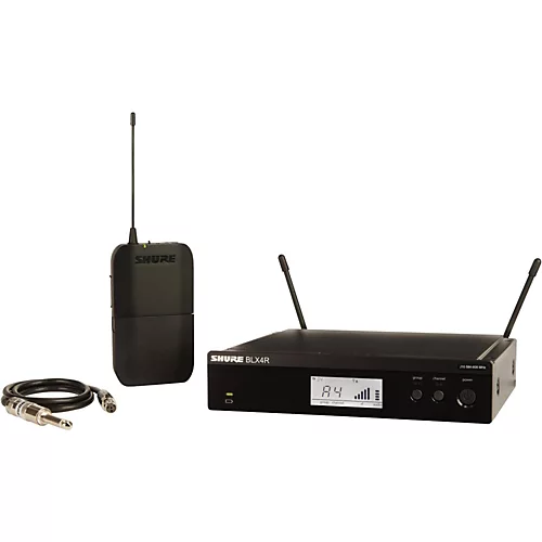 Shure BLX14R Wireless Guitar System With Rackmountable Receiver Band H11 - musicians--Friend