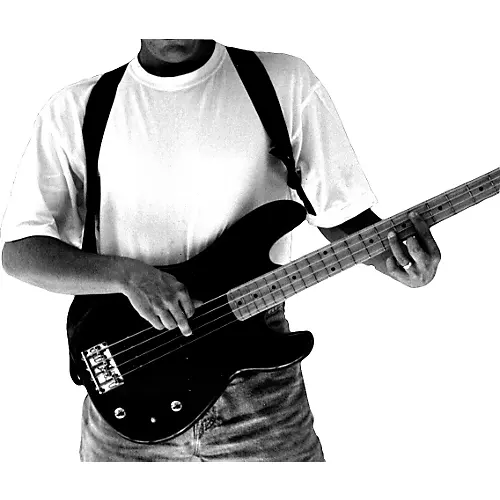 Slider Straps Dual Shoulder Strap Black - musicians--Friend